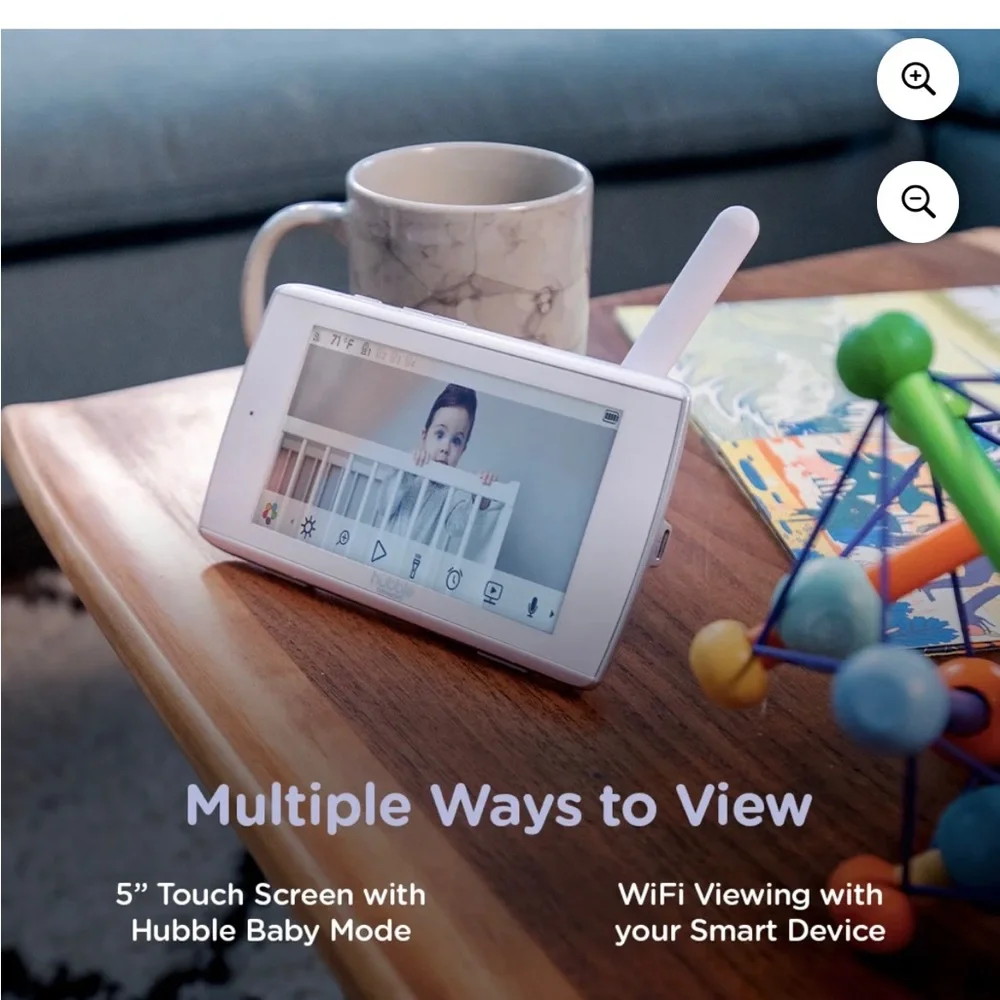Hubble connected nursery pal premium ,5Smart HD monitor and touch screen viewer